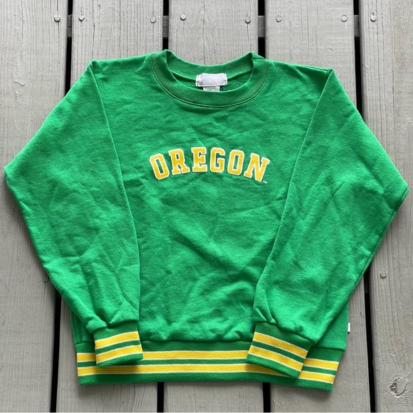 Vintage Oregon Ducks Youth Kids’ Sweatshirt Size YS (6/8) Third Street Tag USA - Picture 1 of 6